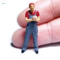 1/64 Figures Micro Landscape Resin Decoration Fairy Garden Unpainted Figures. 