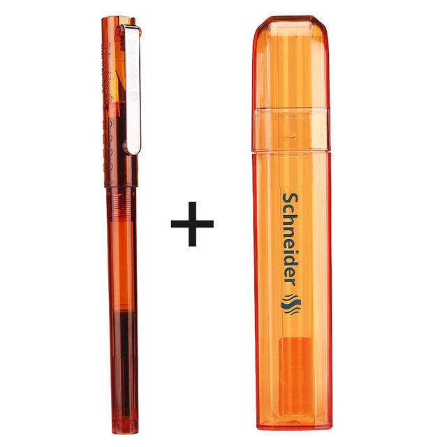 【The Quiet Page】1pc Germany Schneider Bk406 Fountain Pen Ef Iridium Nib Adult Word Practice Student Writing Specific Replaceable Ink