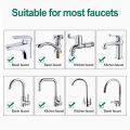 360°Rotating Faucet Booster Shower Kitchen Sink Faucet Extender Water Filter Tap Head Nozzle Activated Carbon Water Purifier. 