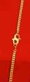 Rantai leher EMAS KOREA Jewellery Necklaces nipis 35cm-45cm/ 3mm golden plated. 