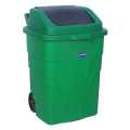 Garbage Bin 84 Lts Swing Lid (with wheels). 