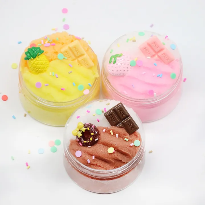 Fluffy%20Doughnut%20Chocolate%20Cream%20Brushed%20Sime%20Putty%20Clay%20Filler%20Clear%20Slime%20Box%20Toys%20for%20Children%20Soft%20Squishies%20DIY%20Toy%20-%20Image%203