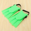 Kids Adults Adjustable Fins Swimming Diving Swimming Fins - Green, S: 25-30. 