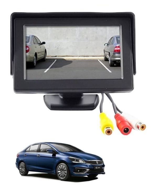 Car Rear View Screen Auto_Smart_Look Car Monitor For Parking Display 4.3-Inch Tft Lcd Rear ...