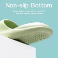 【WEJA】Women's Home Slides Open Toe Quick Drying Shoes Minimalist Indoor Pillow Slides Super Soft Solid Color Non Slip Bath Shoes. 