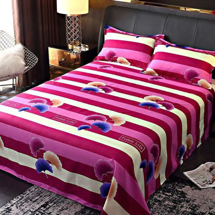 Cotton Bedsheets with Pillow Covers