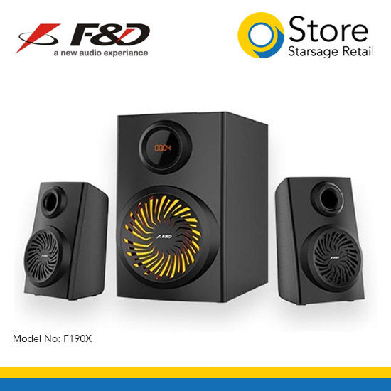 F&D F190X Bluetooth 2.1 Multimedia Speaker 2.1