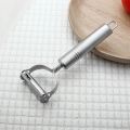 Stainless Steel Fruit Vegetable Peeler Planer Cutter Grater Kitchen Gadgets Silver. 