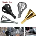 KOGEEK Stainless Steel Deburring External Chamfer Tool Remove Burr Repair Tool for Drill Bit. 