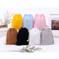 Drawstring bag Cotton Storage organizer Tote Portable Handbags Grocery Shopping Shoulder bags Canvas foldable Travel Storage Bag. 