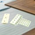 Laminate Flooring Spacer for Floating Floor Installation Subfloor Panels. 