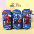 Unisex Kids Pencil Case Pen Box Stationery Bag 3D Printed Spiderman. 