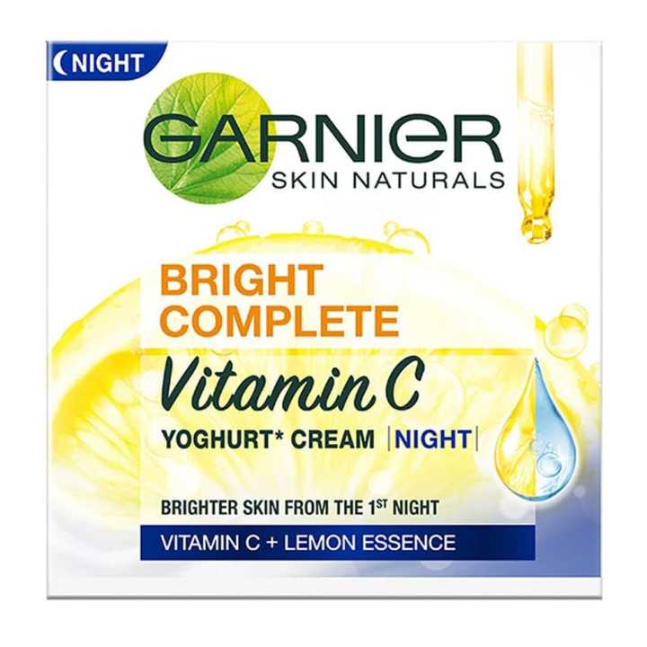 Garnier Bright Complete Yoghurt Night Cream 18G