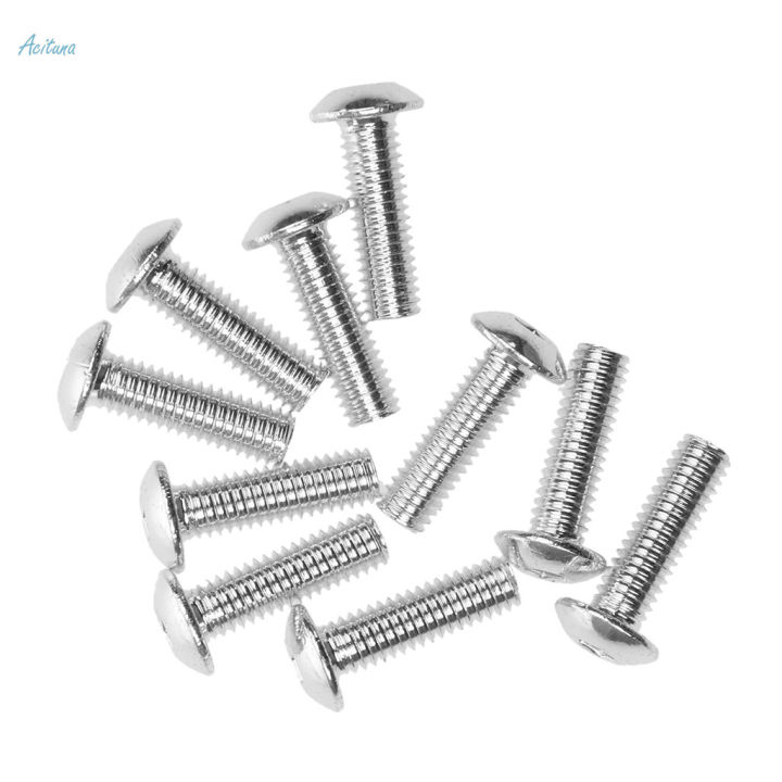 10pcs%20Auto%20Car%20Aluminum%20License%20Plate%20Frame%20Bolt%20Screws%2016mmx5mm%20Silver%20-%20Image%203
