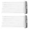 2X Half Design Steel Snare Wire Drum Spring for Children Snare Cajon Box Drums 30 Strand. 