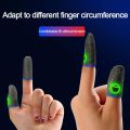 Bluewow Q1 Gaming Finger Sleeve Breathable Luminous Fingertips For PUBG Mobile Games Touch Screen Finger Cots Cover Sensitive Mobile Touch. 