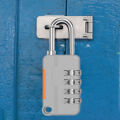 Number Password Lock Anti-theft Mixed Color Zipper Bag Code Number Lock. 