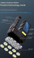 Solar Searchlight 3 Lighting Modes Solar Rechargeable Portable Lamp Multifunctional Camping Emergency Light Outdoor Waterproof Strong Light Cob Torchlight 8 COB Ultra Bright Flashlight. 