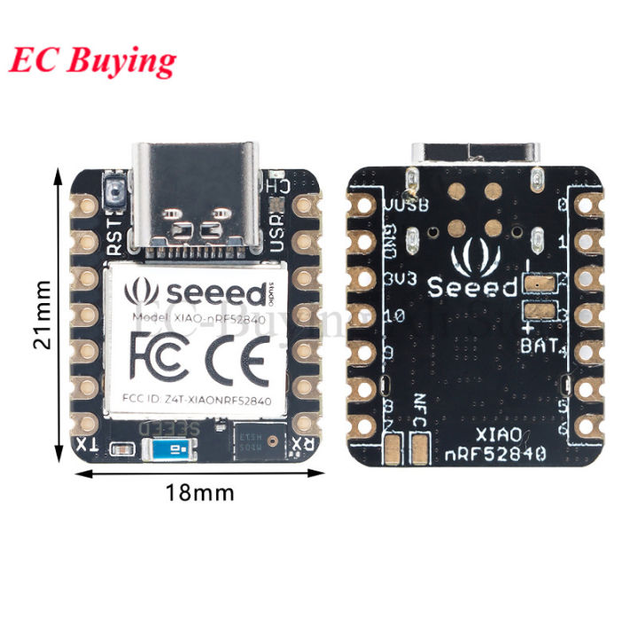 Seeeduino%20Xiao%20Bluetooth-Compatible%20Ble%205.0%20Nrf52840%20Sense%20Development%20Board%20Module%20For%20Arduino%20Nano/uno%20Arm%20Microcontroller%20-%20Image%205