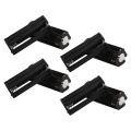 8Pcs Black Battery Holder for 3 x 1.5V AAA Batteries Flashlight Torch. 