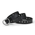 Children Faux Leather Belt Kids Cute Peach Heart Buckle Belts Girls Waist Belt. 