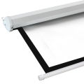 Wall / Ceiling Mounted Manual Projector Screen (84"X84"). 