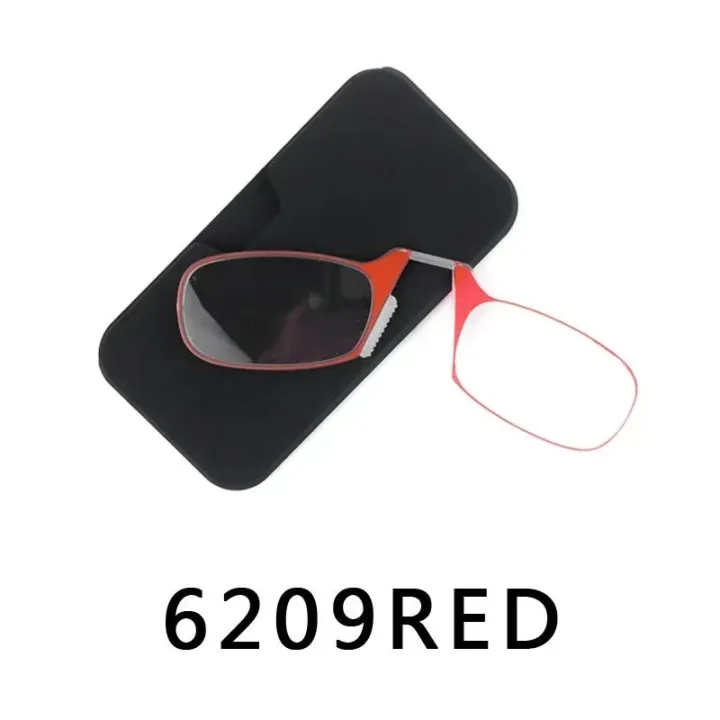 Nose Clip Reading Glasses without temples Men Tr90 Focus Plus Portable ...