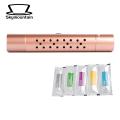 Car Solid Incense Stick Compact Metal Car Aromatherapy Clip with 5 Essential Oil Sticks Refreshing Fragrance for Auto Vent Southeast Asian Buyers' Choice. 