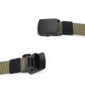 Military Men Belt 2023 Army Belts Adjustable Belt Men Outdoor Travel Tactical Waist Belt with Plastic Buckle for Pants 120cm. 