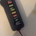 12V Car  & Alternator Tester - Test  Condition & Alternator Charging (LED indication). 
