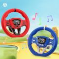 Driving Car Toy 360 ° Rotation Copilot Steering Wheel Montessori Early Education Simulation Steering Wheel Toys Simulation Interactive Simulate Driving Car Toy Kids Toys. 