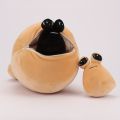 ou Set Mother Pet Alien P Plush Toy My Play Doll Pou3-Pack Popular Tour Belt Baby Pou Plush Toy Children's Birthday Gift. 
