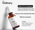 The ORDINARY Retinol 1% in Squalane 30ml Face 1sq  Serum Made in Canada Minimize Pores Wrinkles. 