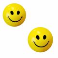 04 Pcs Happy Smile Face Anti Stress Relief Light weight Sponge Foam Ball Hand Wrist Squeeze Exercise For Adults ,Kids Toy. 