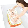 Deluxe Baby Bather Support Net Bath Seat Sling Mesh Bathing Cradle Rings New Born Baby Swing Safety Baby Seat and Sleeping Chair (Multi Color) | INeedz. 