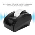 Thermal Receipt Printer, 58mm Thermal Direct Printer, 58mm Width 203DPI USB Interface ESC POS Compatible Shipping Label Printer (USB US Plug). 