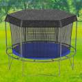 Trampoline Cover Wear Resistant Effective Easy to Use Practical Trampoline Shade 14 Feet For 6 Rods. 