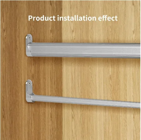 1/10Pcs%20Wardrobe%20Rail%20Hanger%20Rod%20Socket%20Support%20Tube%20Round%20End%20U-Shaped%20Bracket%20Wall%20Mount%20Open%20Flange%20Seat%20Home%20Tools%20-%20Image%204