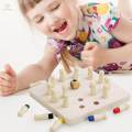 Memory Chess Toys Wooden Memory Chess Game for Kids Girls Birthday Gifts. 