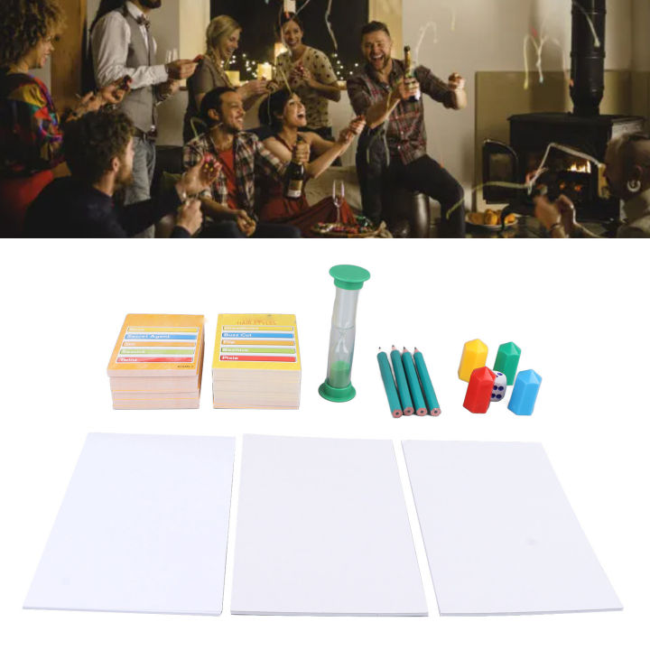 Card%20Pictionary%20Board%20Game%20Dice%20Paper%20Composite%20Wood%20Simple%20Playing%20Rules%20Interesting%20Pictionary%20Board%20Game%20for%20Amusement%20Room%20-%20Image%203