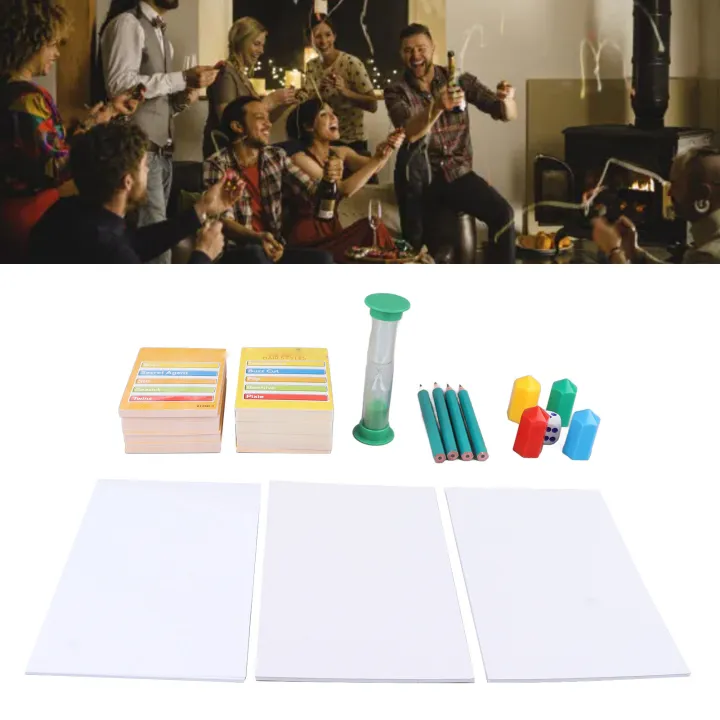 Card%20Pictionary%20Board%20Game%20Dice%20Paper%20Composite%20Wood%20Simple%20Playing%20Rules%20Interesting%20Pictionary%20Board%20Game%20for%20Amusement%20Room%20-%20Image%203