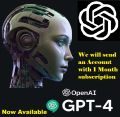 ChatGPT 4 Open-AI - 1 Month Subscription (Fast Instant Delivery). 
