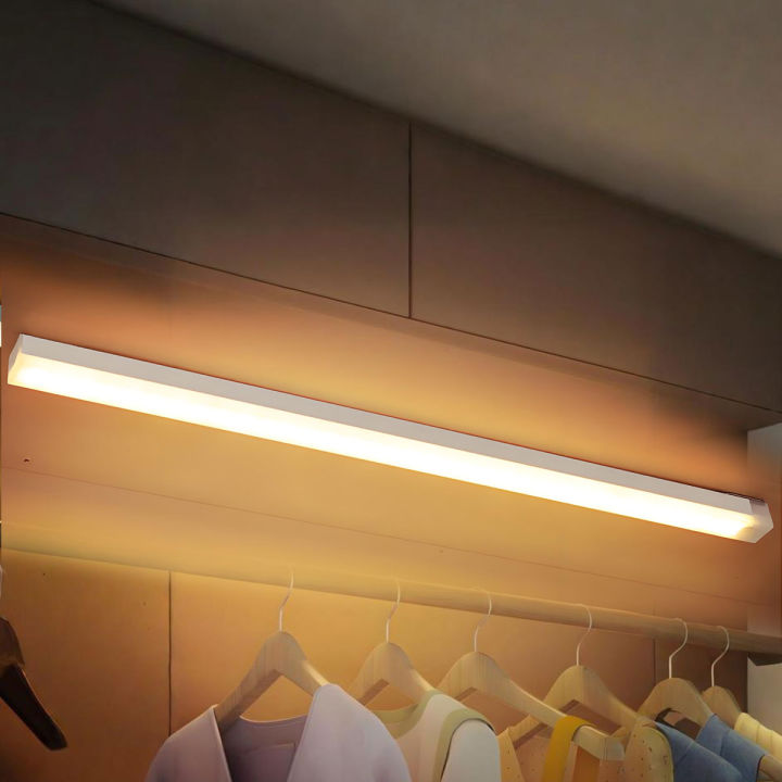 Motion Sensor Light Wireless LED Night Light Type C Rechargeable Light ...