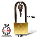 PADLOCK - Globe brand  Long Shackle (  You can choose from different sizes ). 