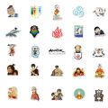 50PCS Cartoon Avatar The Last Airbender Stickers Helmet Luggage Phone Skateboard Bike Waterproof Decal Sticker Toys for Kids Gifts. 