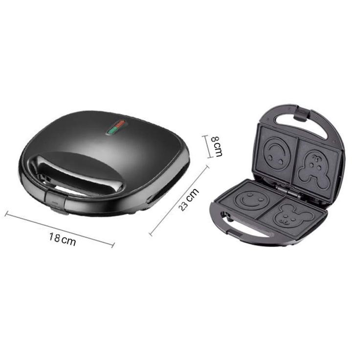 Sandwich%20Toaster%20Toastie%20Maker,%20Nonstick%20Hot%20Plates,%20Cartoon%20Pattern,%20Perfect%20for%20Toasted%20Cheese%20Snacks,%20DIY%20Quick%20Breakfast%20-%20Image%204