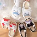 【ZIME】Zhao Lusi's same slippers spring and summer women's Kuromi children's deodorant four-season linen. 