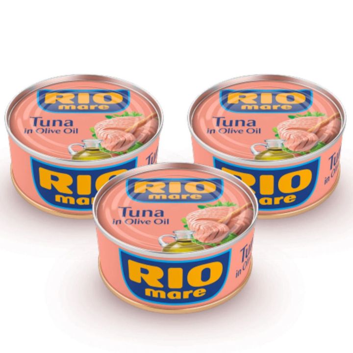 Tuna Fish With Olive Oil Rio Mare 240g (3x 80g) Made In Italy by Italian Mart