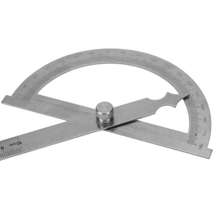 NYT%20Protractor%20Ruler%20Stainless%20Steel%20Angle%20Measure%20Tool%202%20In%201%20Goniometer%20Finder%20Gauge%20And%20Set%20For%20-%20Image%203