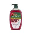Palmolive Naturals Body Wash 1L, Pomegranate with Mango, Soap Free Shower Gel. 